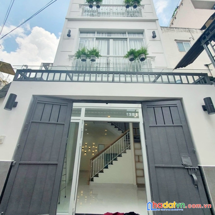 Tt gò vấp qua bình thạnh 5p - gần sân bay - hẻm 3m thông - 20m ra hẻm xe hơi - nở hậu tài lộc -