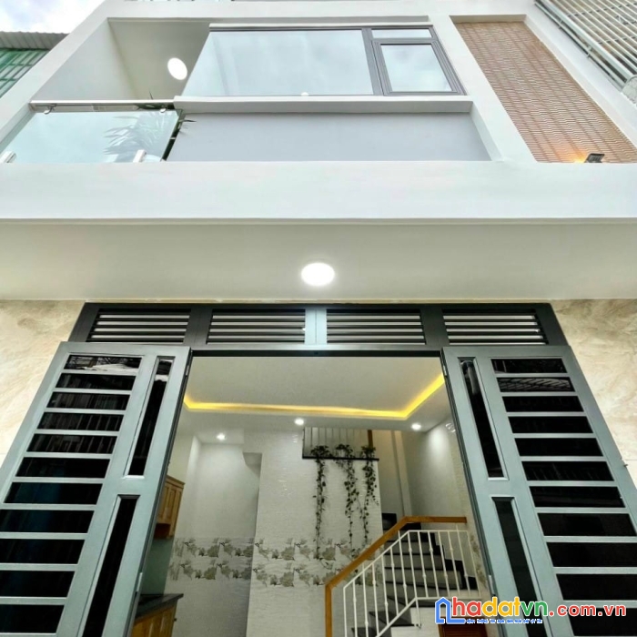 Nhà huỳnh khương an-p5. dt: 5x5m,3 tầng, 2pn, 3wc. 3.8 tỷ