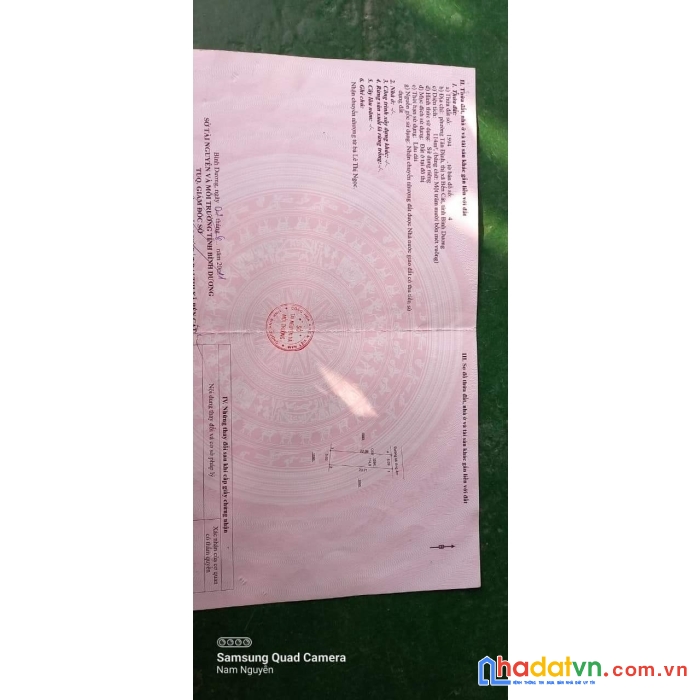 Sở hữu ngay lô đất vị trí đẹp tại thị xã bến cát