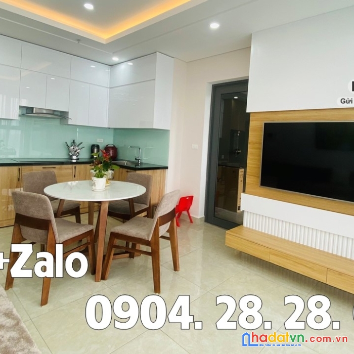 Cho thuê căn hộ 2 ngủ chung cư minato, lê chân đt+zalo 0904282860