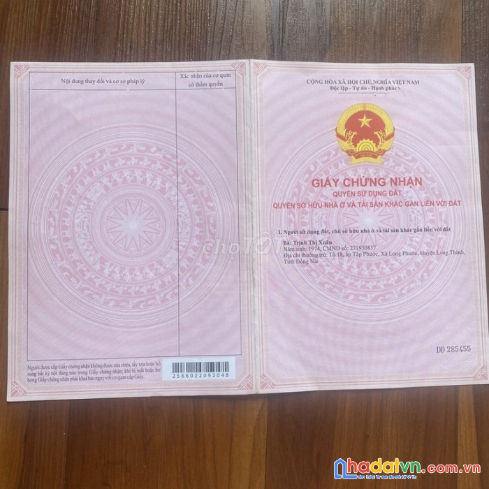 Chính chủ bán đất nền khu dân cư đường cẩm an, xã cẩm giang, huyện gò dầu, tây ninh