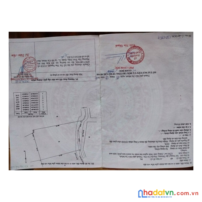 Cần bán đất ở gần trường tiểu học trung lập thượng, huyện củ chi