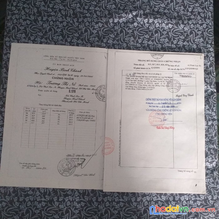 Chính chủ cần tiền trị bệnh nên muốn  bán lô đất vị trí đẹp tại huyện bình chánh ,tp hcm