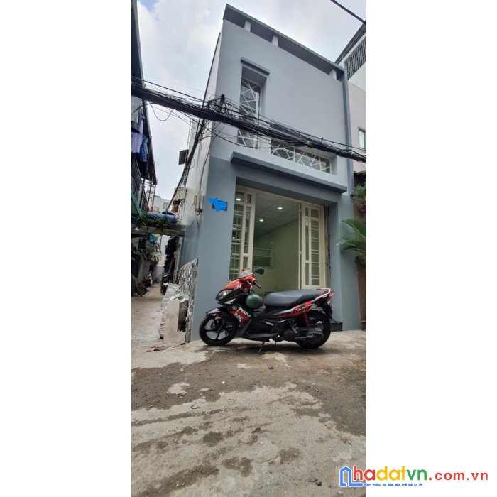 Nhà hai mặt hẻm xe hơi bùi đình túy 3.5x9 nhỉnh 4 tỷ, k lộ giới