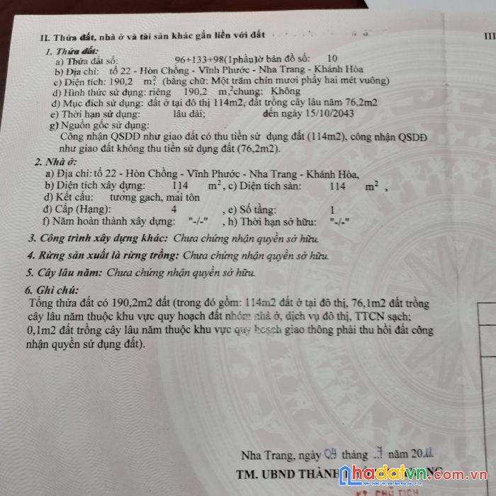 Bán khu nhà trọ ở nha trang gần bãi tắm du lịch hòn chồng có 20 phòng