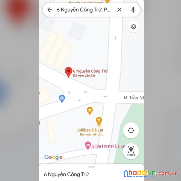 Cho thuê mặt bằng ngay ngã 5 đại học, số 06, đường nguyễn công trứ, đà lạt, lâm đồng