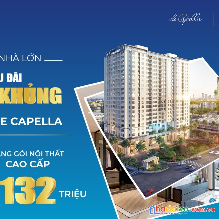 Dự án de capella hứa hẹn sẽ là tâm điểm kết nối, giao thương thịnh vượng, thuận tiện di chuyển,
