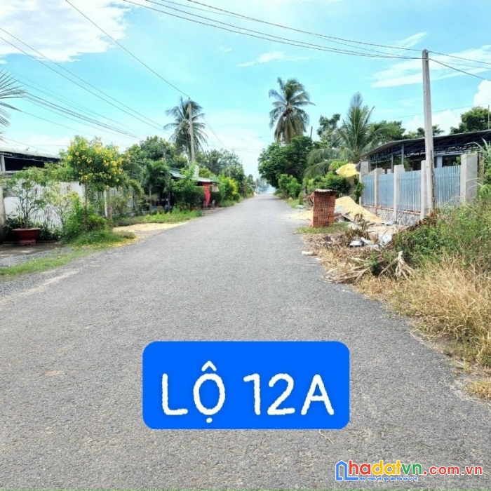 Bán đất đẹp hai mặt tiền đt793 & lộ 12a