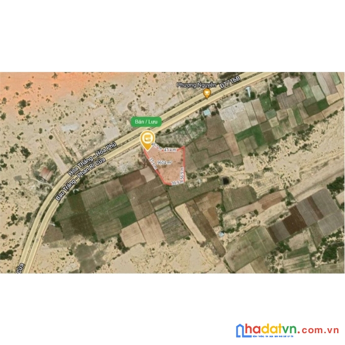 1 sào 7 mặt tiền đường đôi bàu trắng đẹp nhất bình thuận