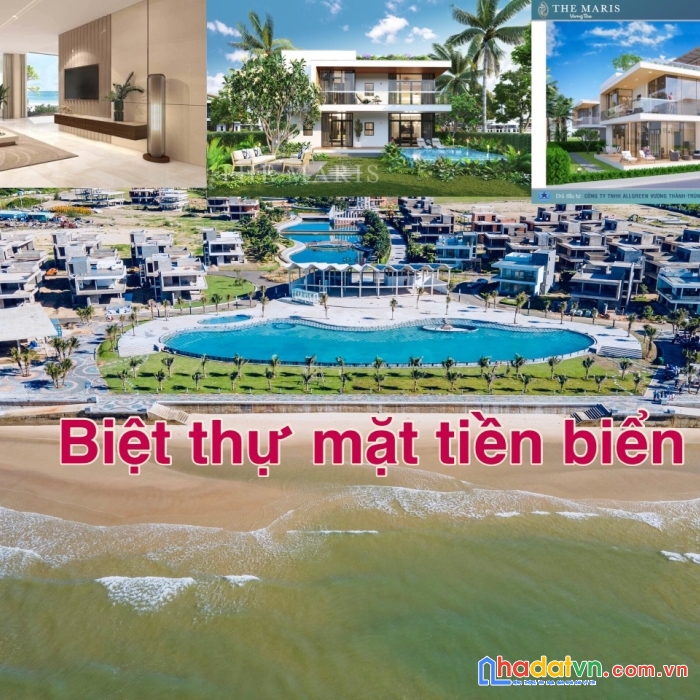 Cần bán villa full nội thất,mặt tiền biển chí linh vũng tàu