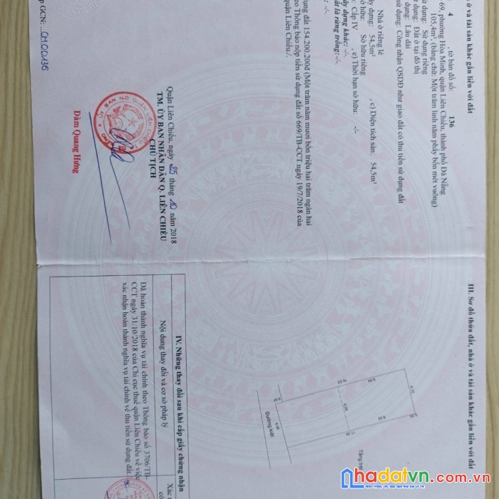 Hot hot hot cần ra nhanh nền đẹp vị trí đắc địa p hòa minh, q. liên chiểu, đà nẵng