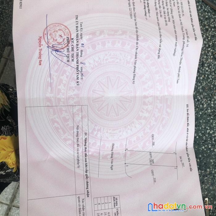 Bán nhanh lô đất tiềm năng tại khu tái định cư mỹ thạch trung tp tam kỳ quảng nam