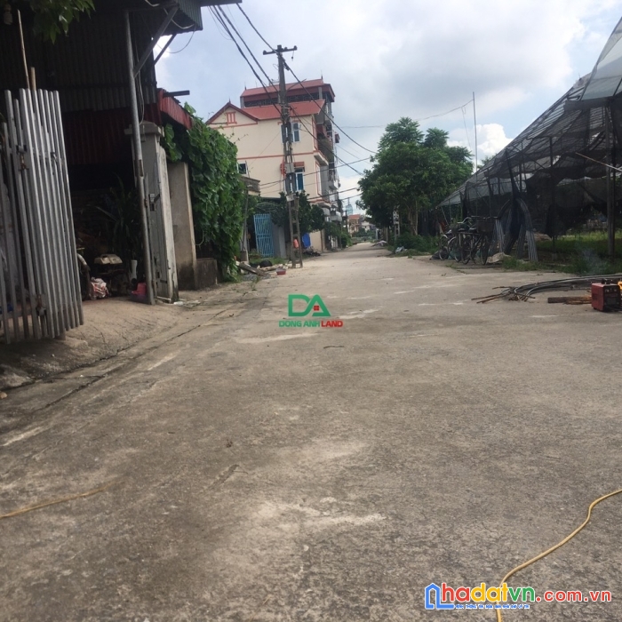 Bán đất vân nội đông anh 65.4m bìa xóm đông tây sát đường võ nguyên giáp