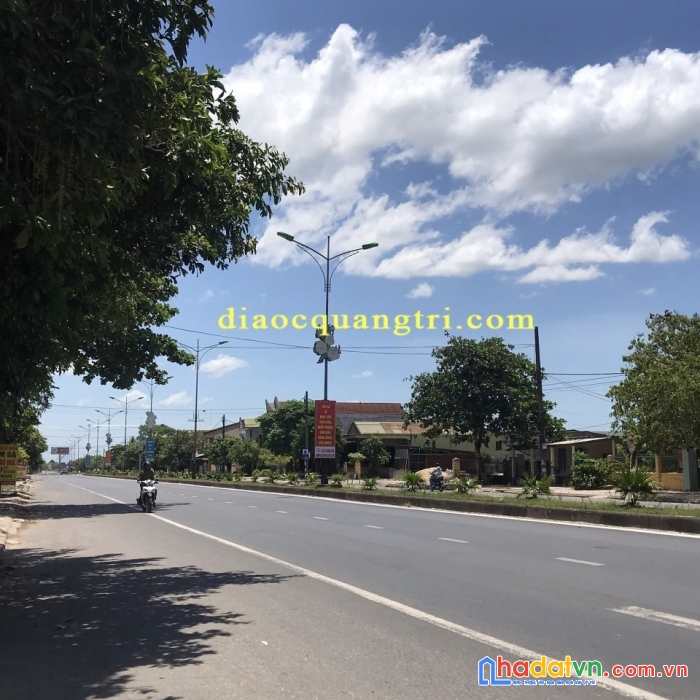 Lô đất mặt tiền quốc lộ 1a thị trấn ái tử