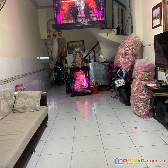 Nhà hẻm xe hơi phú định, phường 16, quận 8 giá 3.35 tỷ 40m2