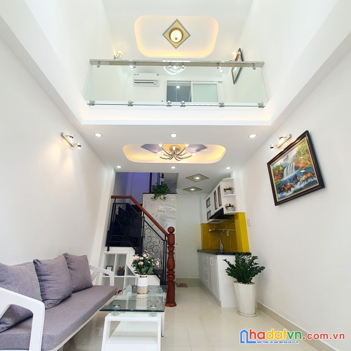 Nhà mới ở ngay hiếm có - bán nhà bùi đình túy 5 tầng chỉ 4.7 tỷ