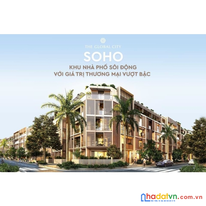 Chủ gửi bán shophouse the global city - hệ thống tiện ích toàn diện