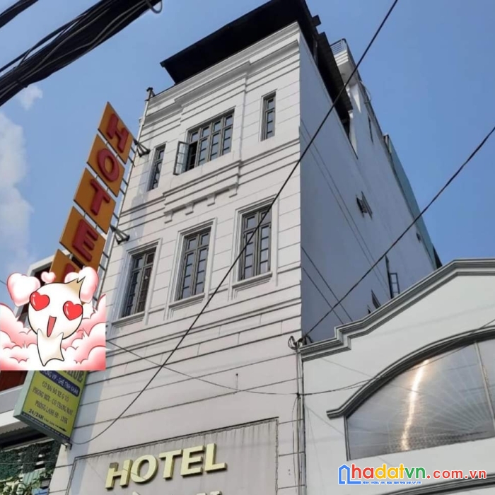 Chủ ngộp bank cần bán gấp  ks thang máy quận 6, dòngtiền 120triệu, sát mặt tiền ,hẻm 8m, sổ vuông