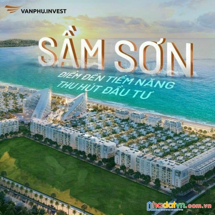 Chính thức mở bán dự án hot nhất sầm sơn chủ đầu tư văn phú invest