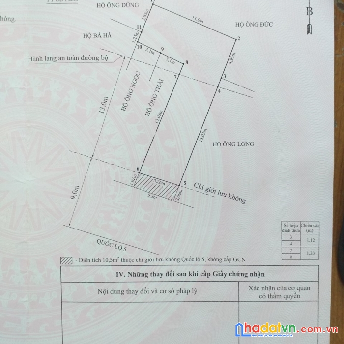 *** hot hot hot *** cần bán đất vị trí đẹp giá rẻ ở mặt đường quốc lộ 5 mới - cam lộ - phường hùng