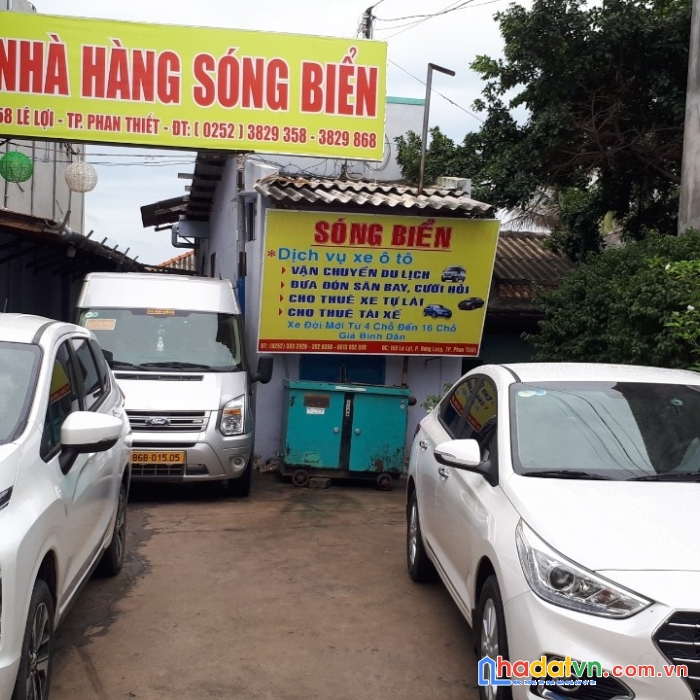 Chính chủ cần bán gấp nhà đất, diện tích đất  265m2 - đất của nhà hàng sóng biển, tại đường lê