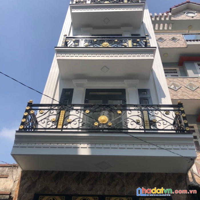 Nhà bình tân, hxh miếu gò xoài, sát lê văn quới, 58m2, 4 tầng, chỉ 6,6 tỷ.