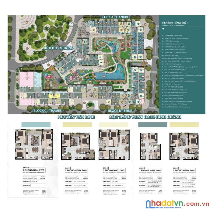 Sang nhượng lại căn hộ 3 phòng ngủ 85m2 giá chênh nhẹ, mua đợt 1, giá rẻ, 0909403398