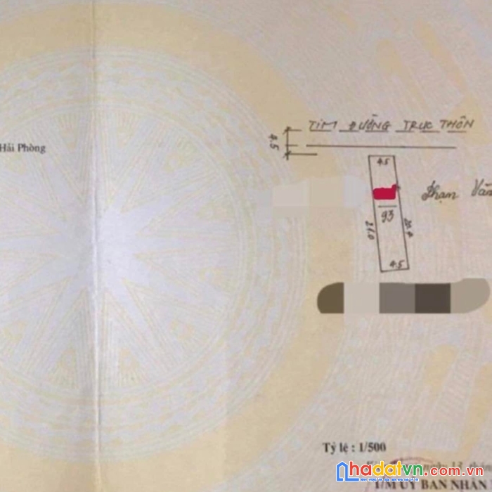93 m2 đất phúc hải, đa phúc đường nhựa 9m giá đầu tư