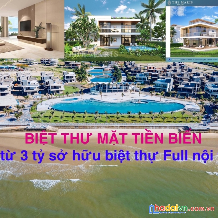 Chỉ còn 1 căn biệt thự vị trí cực đẹp mặt biển chí linh