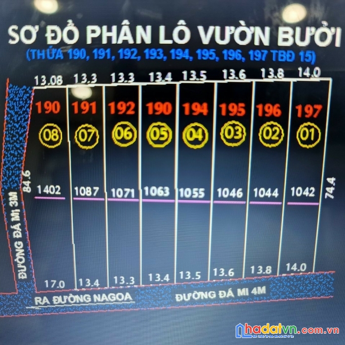 Đất xào suối mơ định quán giá rẻ cần bán gấp có vườn bưởi