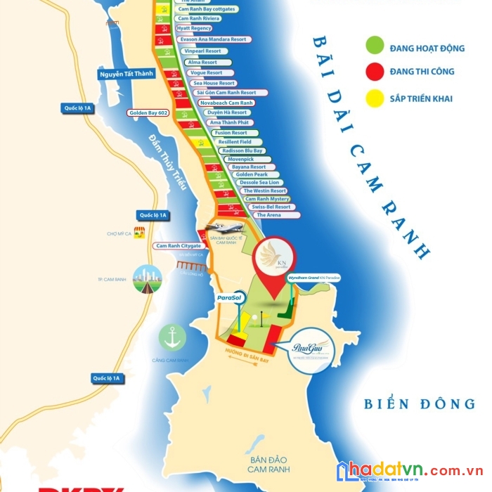Kn paradise - cam ranh (cần bán khẩn cấp nền 5a.03.xx , 5c.01.xx paragrus
)