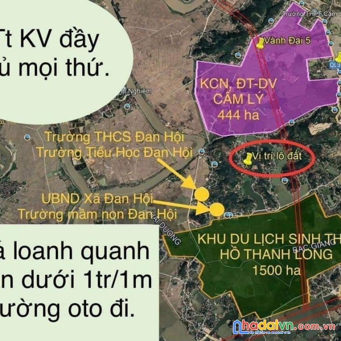 Đát vườn đát diện tích rộng giá rẻ lục nam bắc giag