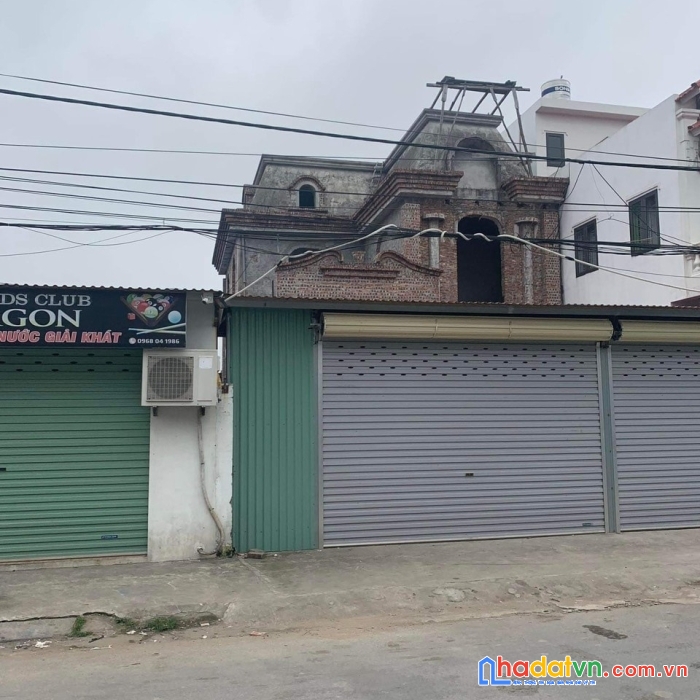 Nhà biệt thự xây thô mặt đường phúc lộc, hưng đạo, dương kinh, hải phòng.
cam kết rẻ như cho.