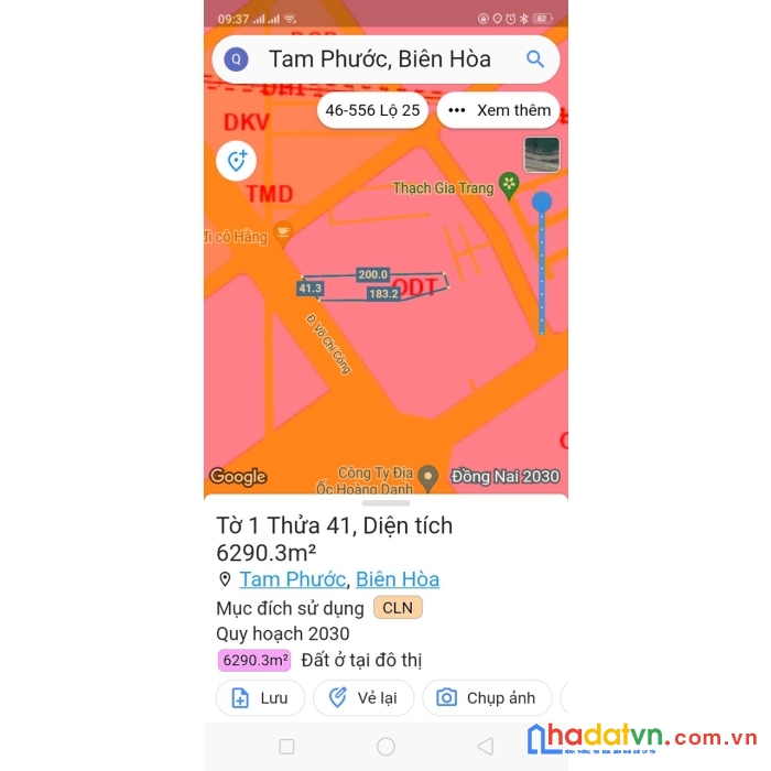 Chính chủ cần bán gấp lô đất mặt tiền võ chí công tại tp biên hòa-đồng nai