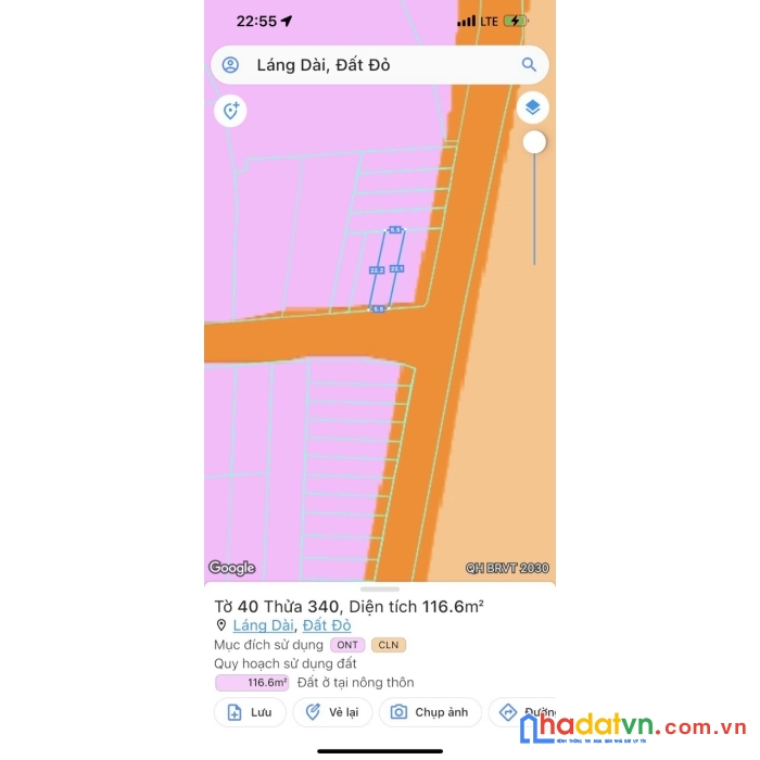 Chính chủ cần bán lô đất sân bay lộc an vị trí đẹp tại bà rịa vũng tàu
