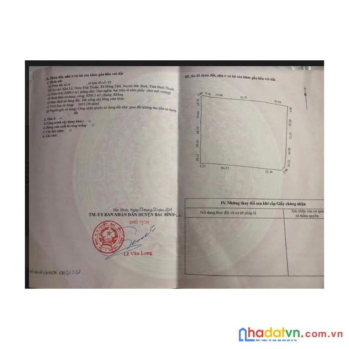 Chính chủ bán 2 lô đất cách đường liên huyện 550m, vuông vức dễ tách thửa 0932627439