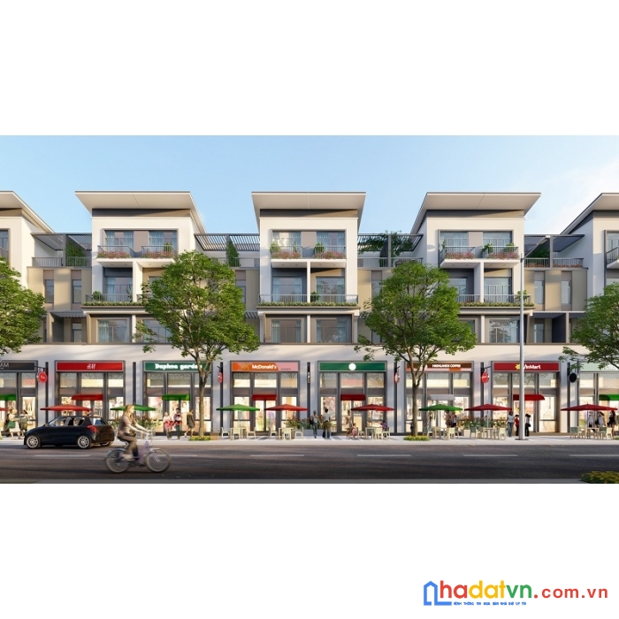 Bán shophouse millennia city mặt tiền đường long hậu