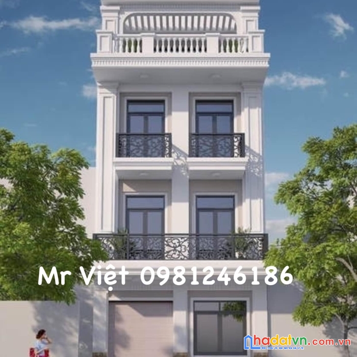 Bán nhà mặt phố nam hồng đường 23b 300m giá 10. x tỷ