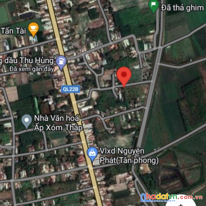 Sở hữu ngay lô đất vị trí đẹp tại xã tân phong,huyện tân biên, tỉnh tây ninh