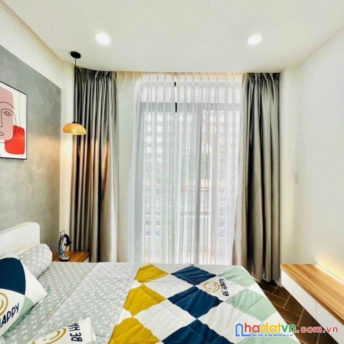 Nhà đẹp, nguyễn văn đậu, hẻm 4m, 3.5 x 10m, 2 pn, chỉ 5.8 tỷ bớt