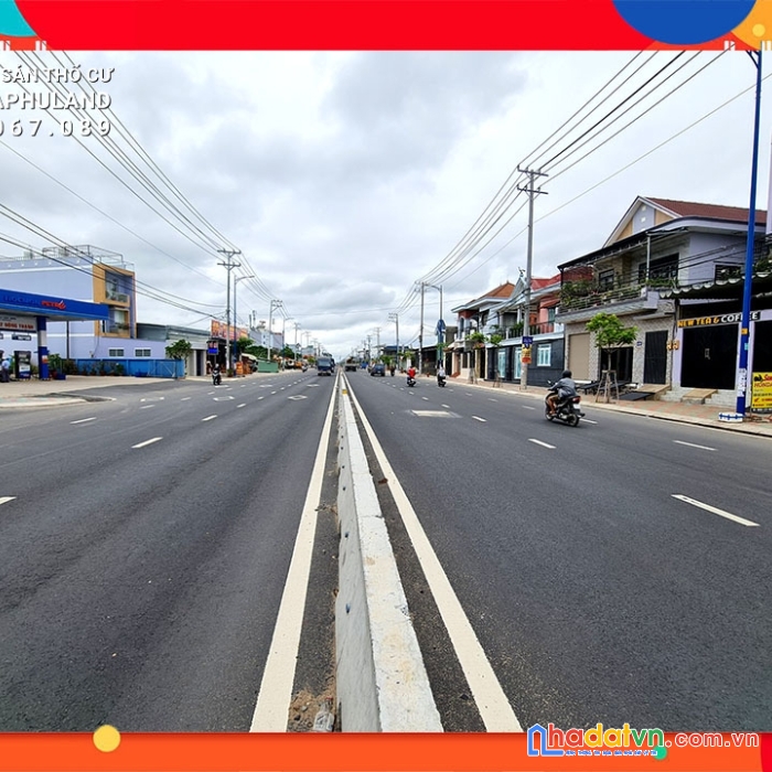 41 triệu / m2. đất 3 mặt tiền đường đặng thúc vịnh, x-đông thạnh, h-hóc môn