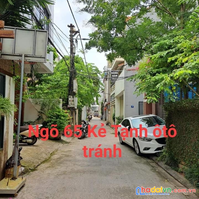 Mình cần bán 35m2 đất phố kẻ tạnh, oto tránh 4.8 mặt tiền  2.35 tỷ