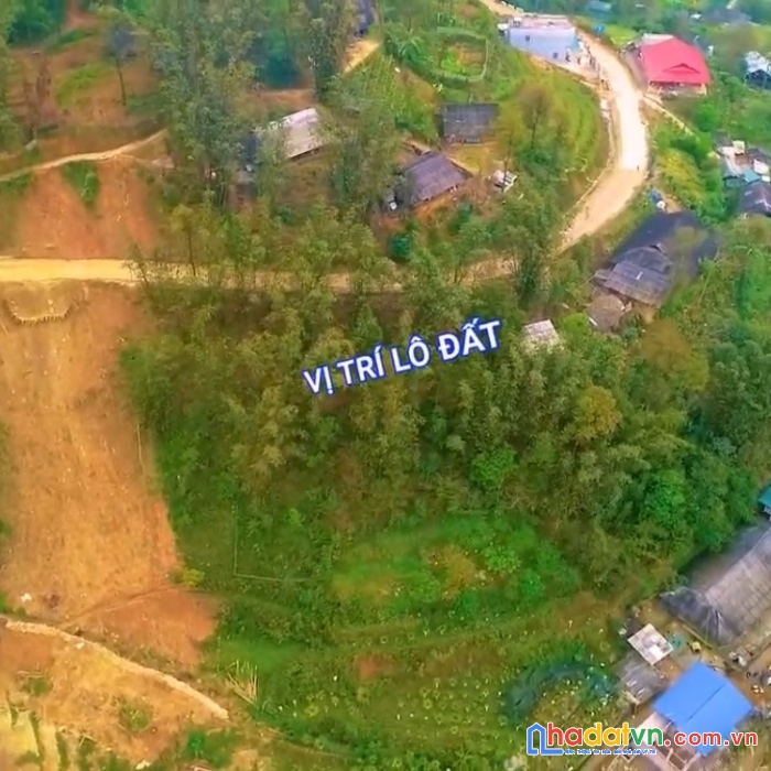 Bán nhanh mảnh đất có diện tích khoảng 620m2 nằm tại lủ khấu. view thung lũng tuyệt đẹp