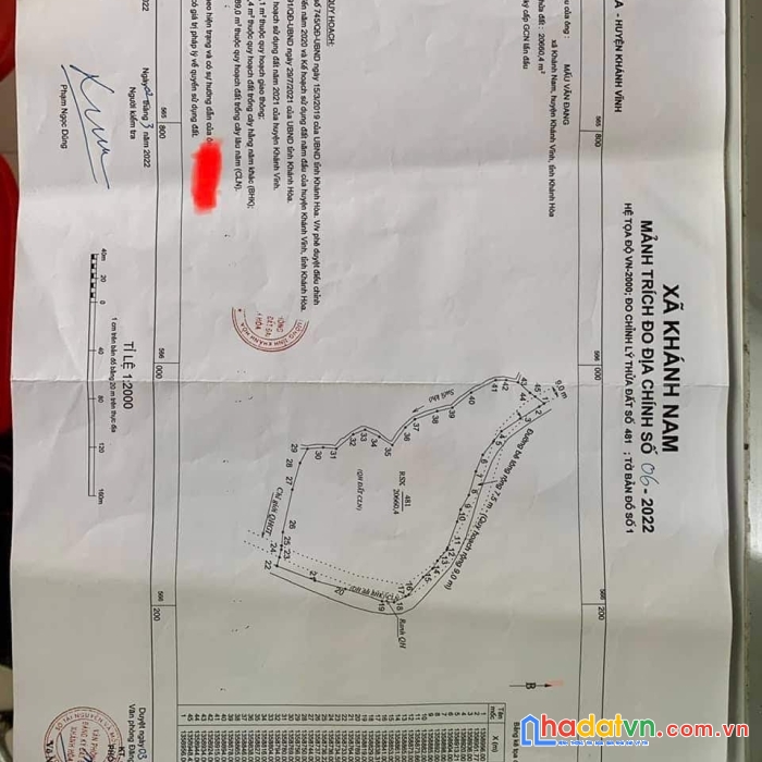 Sở hữu ngay  lô đất đẹp xã khánh nam, huyện khánh vĩnh, khánh hòa