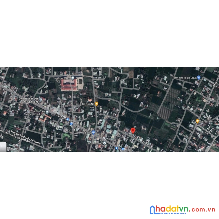 Bán đất tặng nhà đường đoàn nguyễn tuấn, xã hưng long, bình chánh giá 2,39 tỷ.