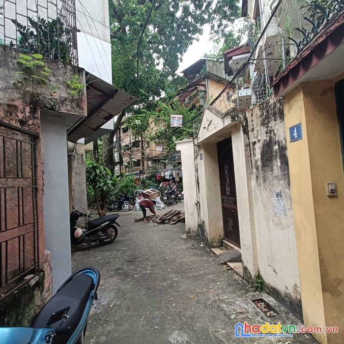 Bán nhà hồ đắc di, đống đa, ngõ rộng thoáng, dt 102m, mt 3.6m, 11.3 tỷ