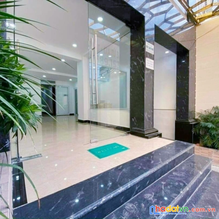 Mặt tiền đường  số - 7 tầng 28 phòng full nội thất - hầm để xe tải - ngang hơn 7m hiếm có  tân quy