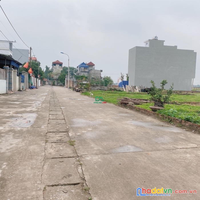 Bán đất đấu giá đại bằng nguyên khê đông anh – 90m trục bìa làng