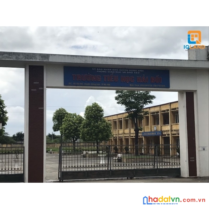 Gđ cần bán mảnh đất 189m2 tại cổ điển hải bối, đường trước đất rộng 4m cạnh trường cấp 1 cổ