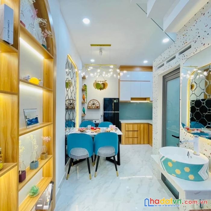 Nhà hẻm 3m sát mt đường phan văn trị, nguyên hồng, bình thạnh 54m2